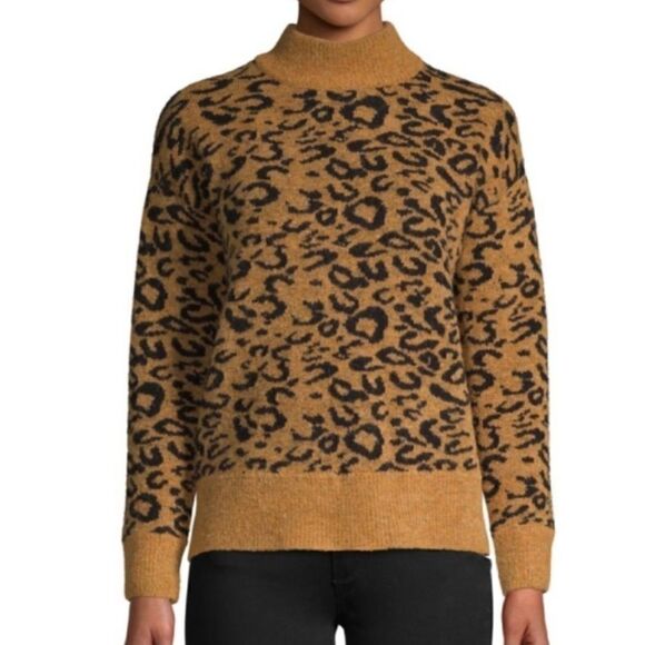 WORKSHOP REPUBLIC CLOTHING Leopard print Sweater. - Picture 1 of 8